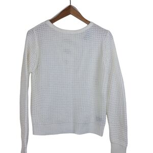 AMBIENCE APPAREL Crisscross back, crewneck sweater